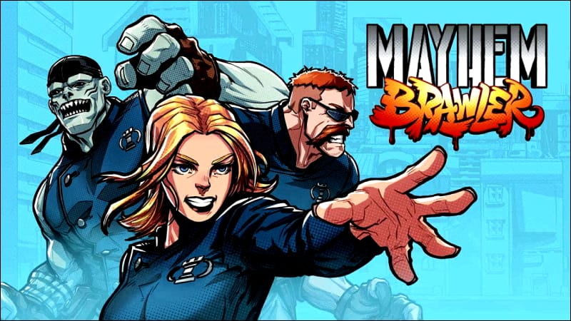 WHERE IS STREETS OF RAGE 5? MAYHEM BRAWLER PC TRAILER